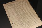 Die erste Seite der Namensliste jener 254 Tschechen, die am 24. Oktober 1942 in Mauthausen ermordet wurden. (Foto: RedTD/Keusch) 
