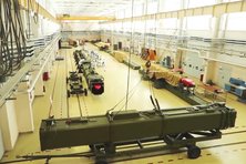 Die Produktionshalle des 9M730 "Burevestnik", eines Marschflugkörpers mit Nuklearantrieb, der in Russland entwickelt wird. (Foto: Ministry of Defence of the Russian Federation; gemeinfrei)