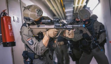 Bei Übungen und Einsätzen ist die vorgeschriebene Schutzausrüstung wesentlich für die Sicherheit und Gesundheit der Soldaten. (Foto: Bundesheer/Daniel Trippolt)