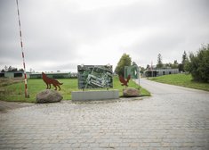 Einfahrt in das Lager Kaufholz. (Foto: RedTD/Gerold Keusch)