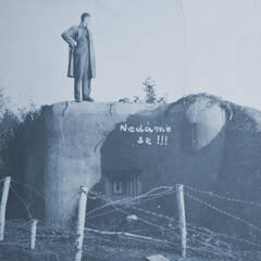 Ein leichter Bunker des Tschechoslowakischen Walls nach der Annexion des Sudetenlandes. (Foto: Militärmuseum Prag)