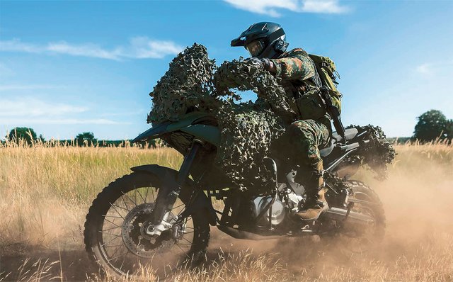 In der Deutschen Bundeswehr stehen seit einigen Jahren wieder Kradmelder im Einsatz. Sie sind dort wichtige Informationsüberbringer. (Foto: Bundeswehr/Jörg Hüttenhölscher)