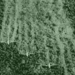 Aussprühen von Herbizid im Vietnamkrieg 1965. (Foto: U.S. Air Force; gemeinfrei)
