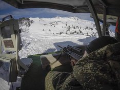 Blick auf das Zielgelände in den Tiroler Bergen. (Foto: Bundesheer/Michael Steinberger)