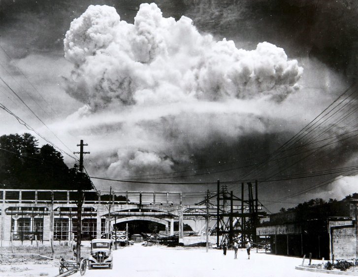 Die Auswirkungen des Atombombenabwurfs auf Nagasaki. (Foto: Hiromichi Matsuda)