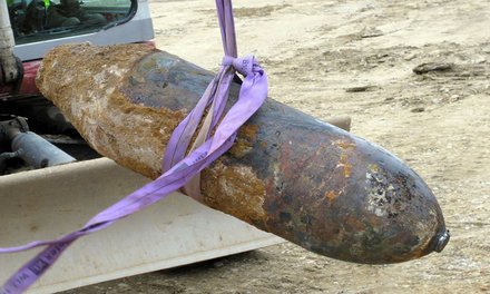 Bergung einer Fliegerbombe aus dem Zweiten Weltkrieg (Symbolfoto: Bundesheer/Wolfgang Korner)