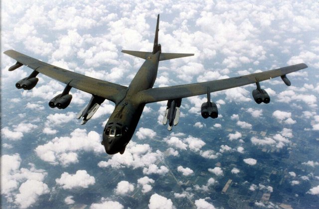 Ein Boeing B-52G Langstreckenbomber. (Foto: U. S. Air Force; gemeinfrei)