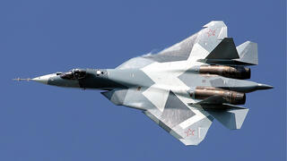 Das Foto zeigt eine Suchoi Su-57. (Symbolfoto: Maxim Maksimov/Wikimedia Commons, CC BY-SA 3.0)