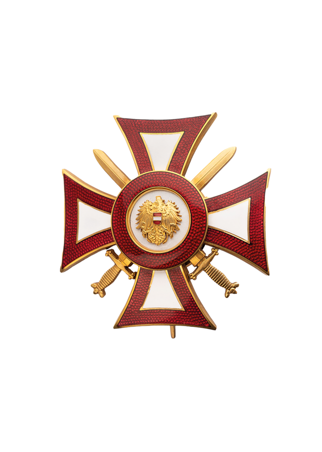 Das Militär-Verdienstzeichen. (Foto: Peter Steiner)