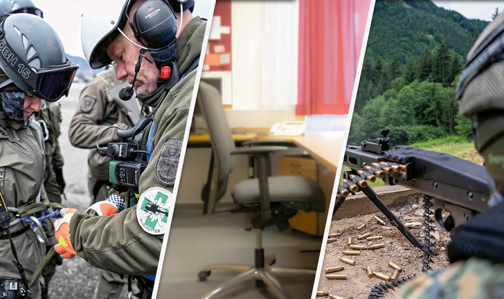 (Foto: Bundesheer/Thomas Oberdorfer, Markus Koppitz; RedTD/Gerold Keusch, Selina Lukas)