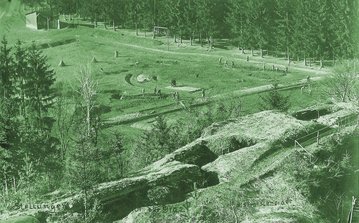 Bau der Stellungen am Schießplatz Feliferhof. (Foto: Archiv Rauchenbichler)