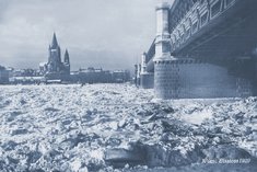 Eisstoss in Wien 1929. (Foto: Archiv Rauchenbichler)