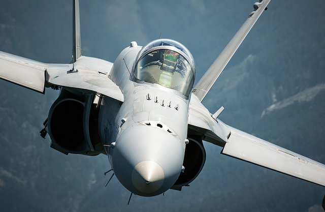 F/A-18 „Hornet“. (Foto: Bundesheer/Horst Gorup)