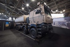 Armis 8x8 Militärlastwagen. (Foto: Etienne Jeanneret / etiennejeanneret.photo)