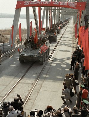 Die sowjetischen Truppen verlassen Afghanistan. (Foto: RIA Novosti Archive/ A. Solomonov; CC BY-SA 3.0)
