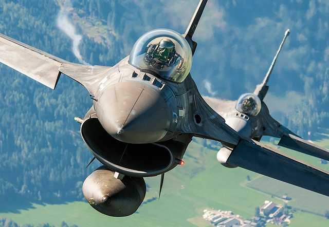 F-16 „Fighting Falcon“. (Foto: Bundesheer/Horst Gorup)