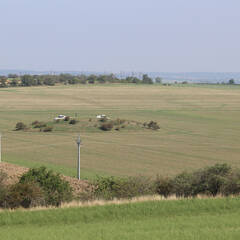Das schwere Werk "Zatacka" östlich von Satov aus der Feindsicht. (Foto: RedTD/Gerold Keusch)