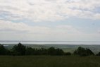 Blick vom Zeilerberg zum Neusiedler See.