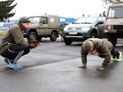 Liegestütz. (Foto: Bundesheer/Christian Kickenweiz)