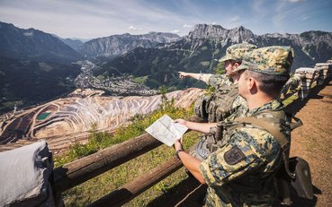 Ein Offizier muss die Richtung vorgeben können. Dazu erhält er Führungstrainings im Referat GefTe&FüTr. (Foto: Bundesheer/Daniel Trippolt)