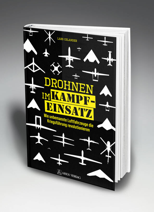 Das Bild zeigt das Cover des Buches "Drohnen im Kampfeinsatz".