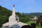 Denkmal des sowjetischen Soldatenfriedhofes in Lilienfeld. (Foto: RedTD/Keusch)