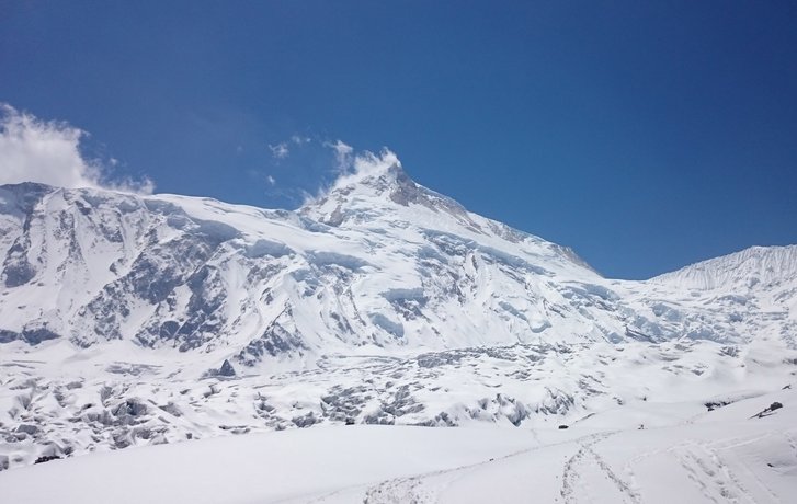 Gipfel des Manaslu. (Foto: Gerald Schumer)