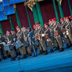 Die teilnehmenden Musikerinnen und Musiker gehören den Militärmusiken Tirol und Kärnten sowie der Gardemusik an. (Foto: BMLV/Laura Heinschink)