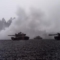Kampfpanzer M60 im Feld. (Foto: Archiv Truppendienst)