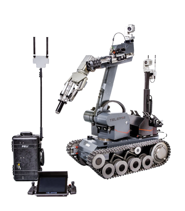 Der tEODor EVO ist gegenwärtig die modernste Ausführung der EOD-Roboter der Telerob-Produktfamilie. (Foto: Telerob/gemeinfrei)