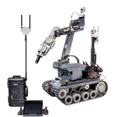 Der tEODor EVO ist gegenwärtig die modernste Ausführung der EOD-Roboter der Telerob-Produktfamilie. (Foto: Telerob/gemeinfrei)