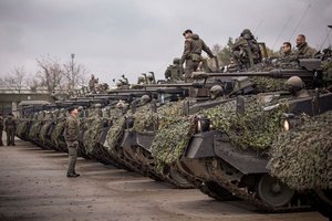 Schützenpanzer "Ulan" der 4. Panzergrenadierbrigade, die im ersten Halbjahr 2018 den Großteil der österreichischen Kräfte der EU-Battlegroup stellte. (Foto: Bundesheer/Ragnar Ziss)