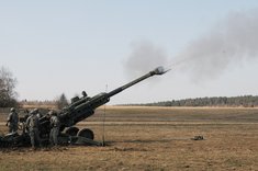 Australien, die USA und Kanada lieferten das System M777 an die Ukraine. (Foto: U.S. Army; gemeinfrei)