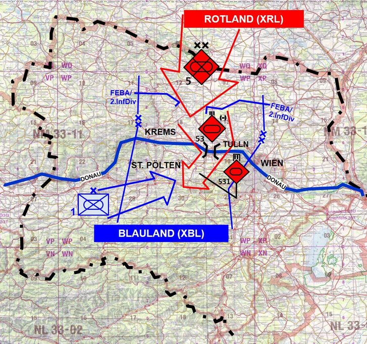 Die Lage im Großen am 26. November 2021. (Grafik: Bundesheer/Christoph Lenardt)