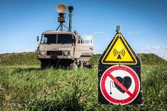 Das Bodenradar MSTAR liefert Daten für die mobilen Grenzpatrouillen. (Foto: Bundesheer/Patrik Schodl)