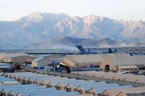 Der Militärstützpunkt Bagram. (Foto: U.S. Air Force/ Craig Seals; gemeinfrei)