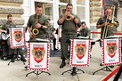 Bei der feierlichen Eröffnung war auch eine Band der Gardemusik im Einsatz. (Foto: RedTD/Anna Hlawatsch)