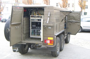 Die Knotenvermittlung  Netz im „Pinzgauer“. (Foto: Horst Treiblmaier)