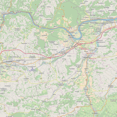 Übersichtskarte des Geländes der Schlüsselzone 35. (Grafik: OpenStreetMap; CC BY-SA 2.0)