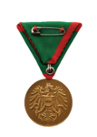 Verwundetenmedaille 1. Klasse BMI Rückseite (Foto: Peter Steiner)