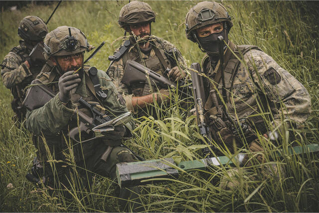 Unteroffiziere arbeiten überwiegend auf der gefechtstechnischen Führungsebene. (Foto: Bundesheer/Rainer Zisser)