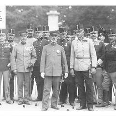 Japanische Offiziere besuchten 1911 die Militärakademie in Wiener Neustadt. (Foto: Archiv Pöcher)