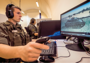 Der CATT lässt gefechtstechnische Simulationen zu. (Foto: HBF/Trippolt)