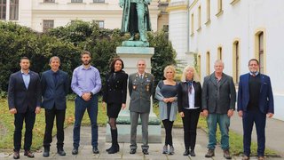 Die Teilnehmer am ersten Terminologie- und Translations-Workshop an der Landesverteidigungsakademie. (Foto: LVAK/Florian Kotter)