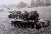 Zwei Jagdpanzer "Kürassier" im Feld. (Foto: Archiv Truppendienst)