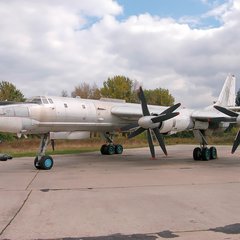Die KI-Software der ukraninischen Drohnen wurde anhand von Flugzeugzellen trainiert, wie jene einer Tu-95, die im Militärluftfahrtmuseum in Poltawa steht (Archivaufnahme). (Foto: russianplanes.net; Cc BY-SA 3.0)