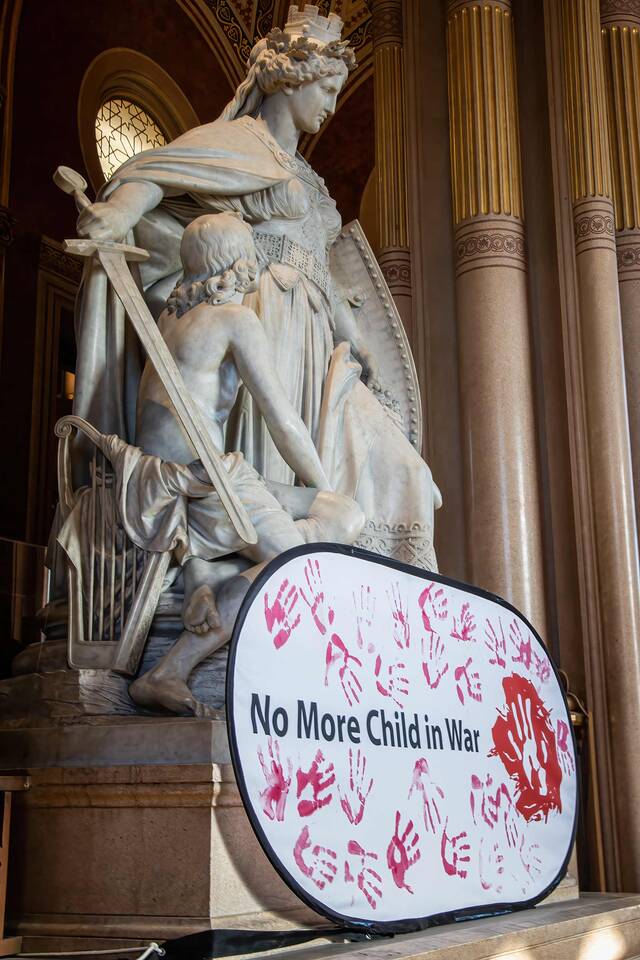 Seit 2010 wird im HGM jährlich eine Aktionswoche zum Thema Kinder im Krieg durchgeführt. (Foto: RedTD/Klara Oppenheim)