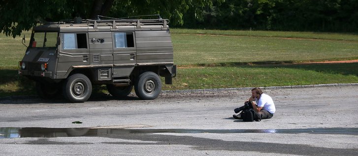 Die Inszenierung von Übungen verlangt ständige Anpassung. (Foto: Bundesheer/Harold)