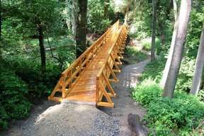 Der Bau von Behelfsbrücken gehört zu den Standardfähigkeiten der Pioniere. (Foto: PiB2)