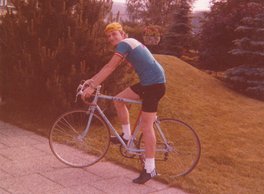 Als Jugendlicher auf dem Rennrad. (Foto: Archiv Wildpanner)